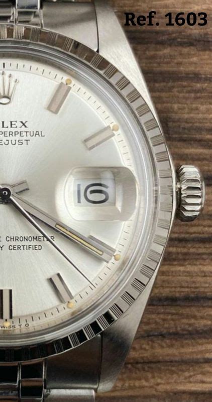 differenza tra rolex 1601 e 1603|Rolex Datejust 1601 e 1603, chiarimento materiali. .